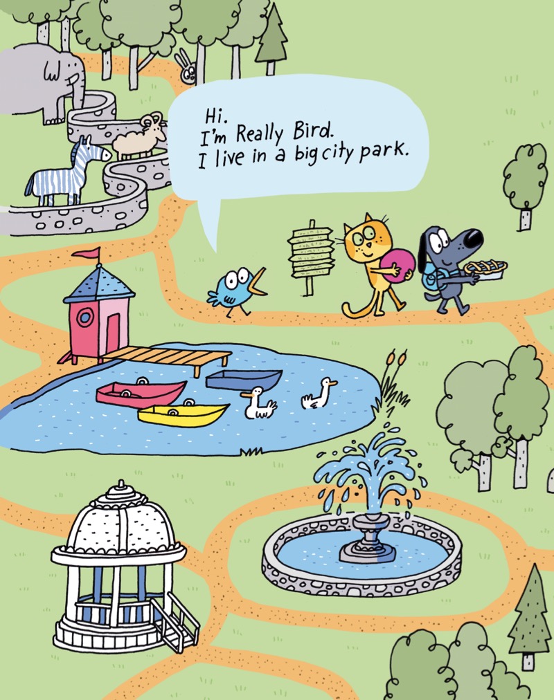 I Really Want a Bigger Piece!: A Really Bird Story — page 1