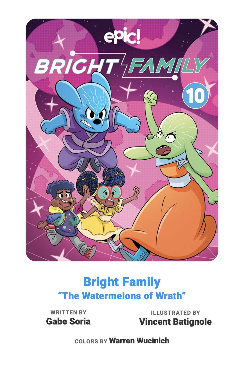 Bright Family Book 10: The Watermelons of Wrath book cover
