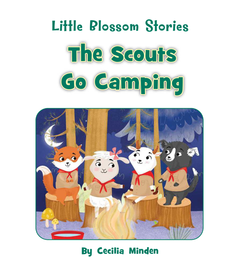 Little Blossom Stories: The Scouts Go Camping book cover