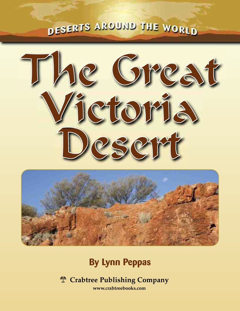 The Great Victoria Desert book cover