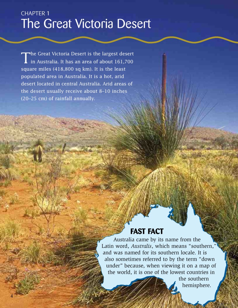The Great Victoria Desert — page 1