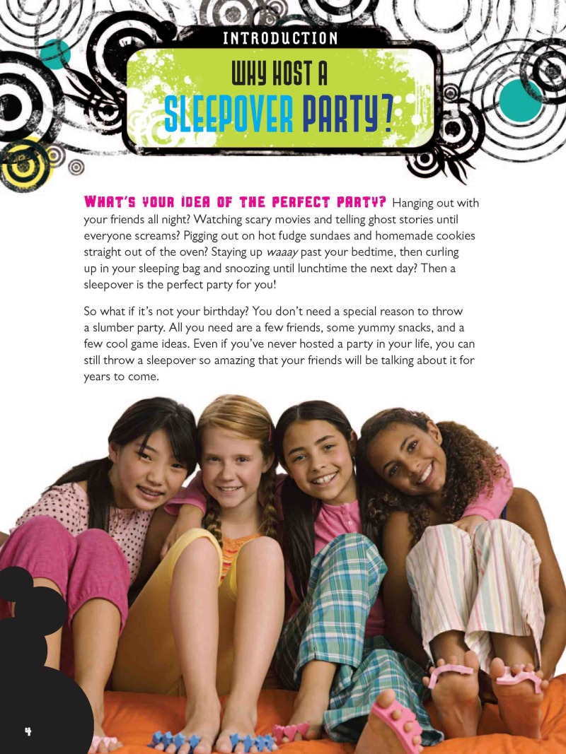 Plan a Sleepover Party — page 1