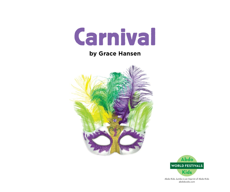 World Festivals: Carnival book cover