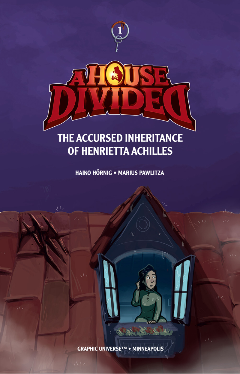 A House Divided Book 1: The Accursed Inheritance of Henrietta Achilles book cover