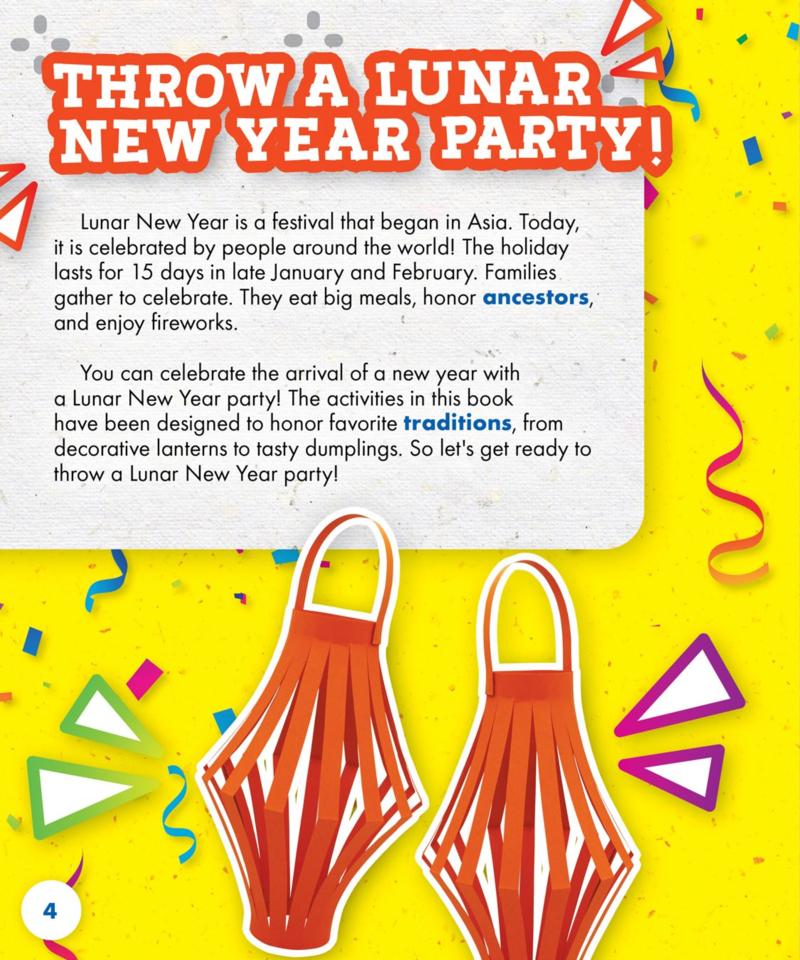 Party Time!: Throw a Lunar New Year Party — page 1