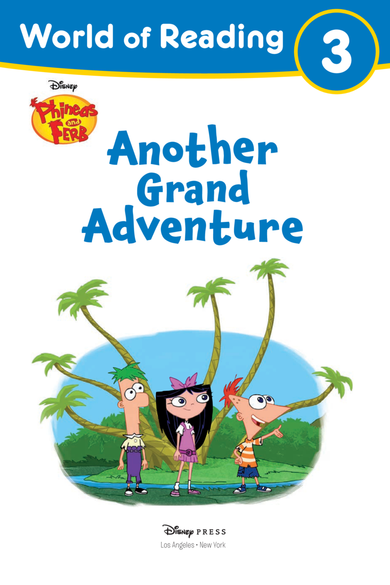 Phineas and Ferb Another Grand Adventure book cover