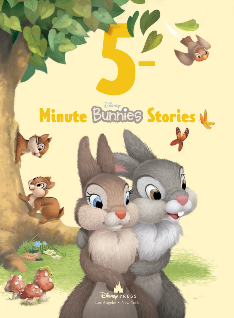 5-Minute Disney Bunnies Stories book cover
