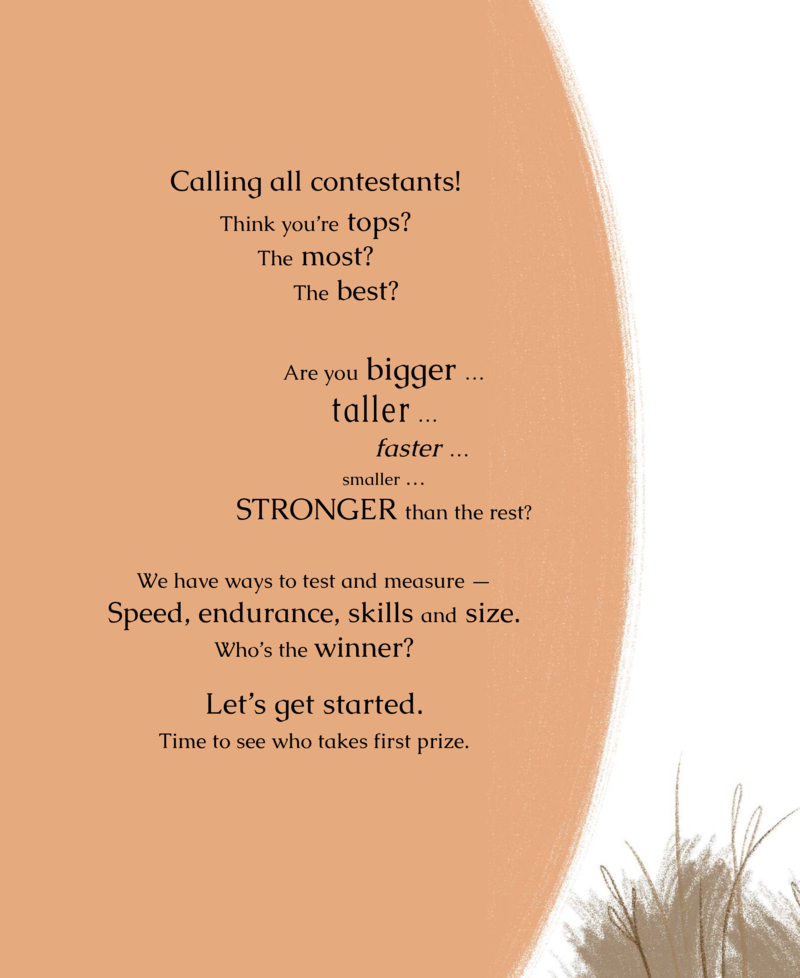Champion Chompers, Super Stinkers and Other Poems by Extraordinary Animals — page 1