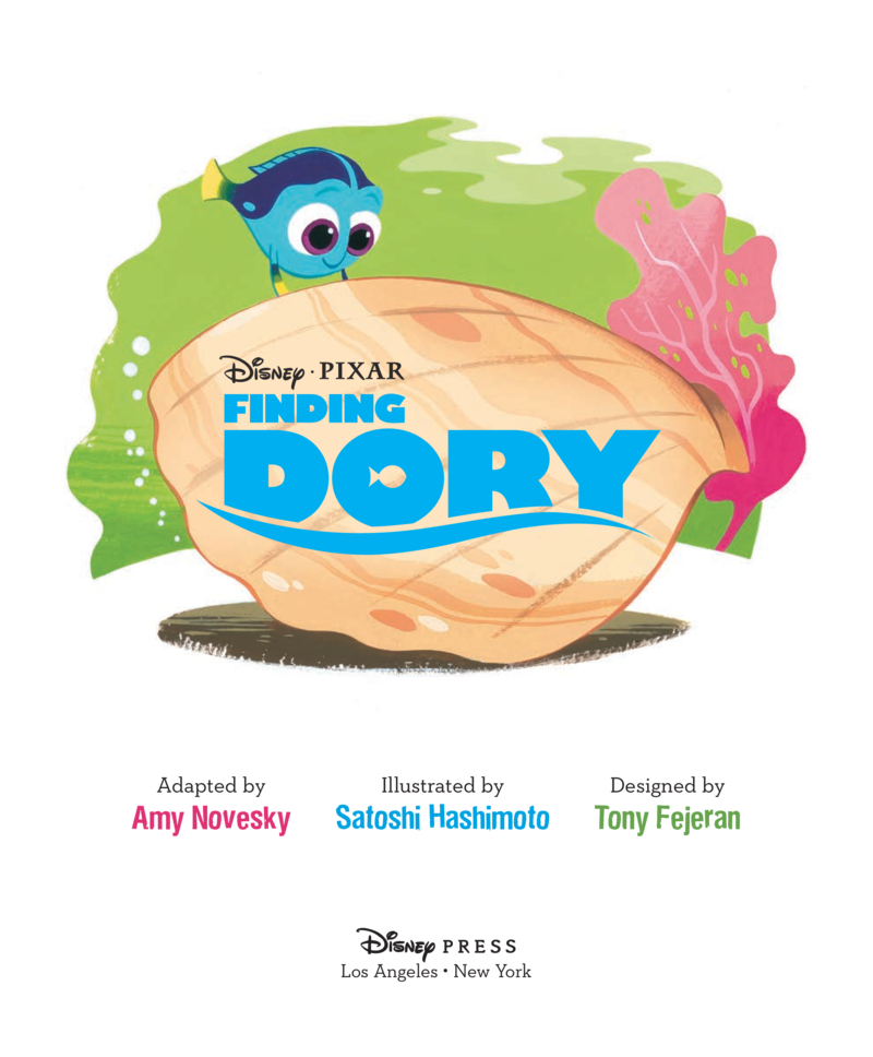 Finding Dory book cover