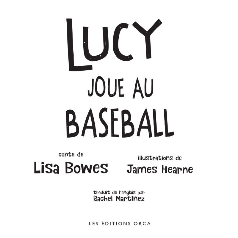 Lucy Joue Au Baseball book cover