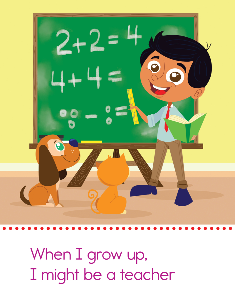 When I Grow Up I Want To Be. . . — page 1