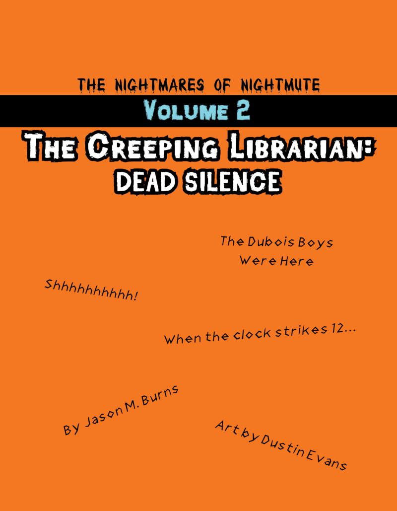 The Creeping Librarian: Dead Silence book cover