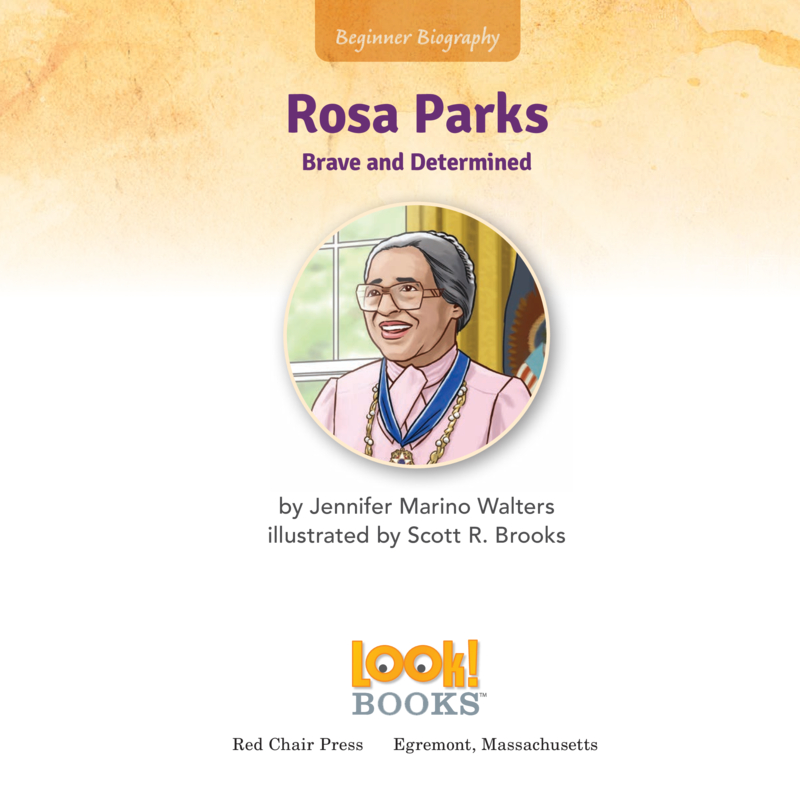 Rosa Parks: Brave and Determined book cover