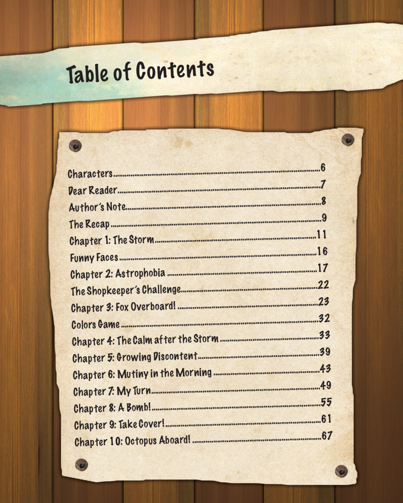 Billy Stuart and the Sea of a Thousand Dangers — page 1