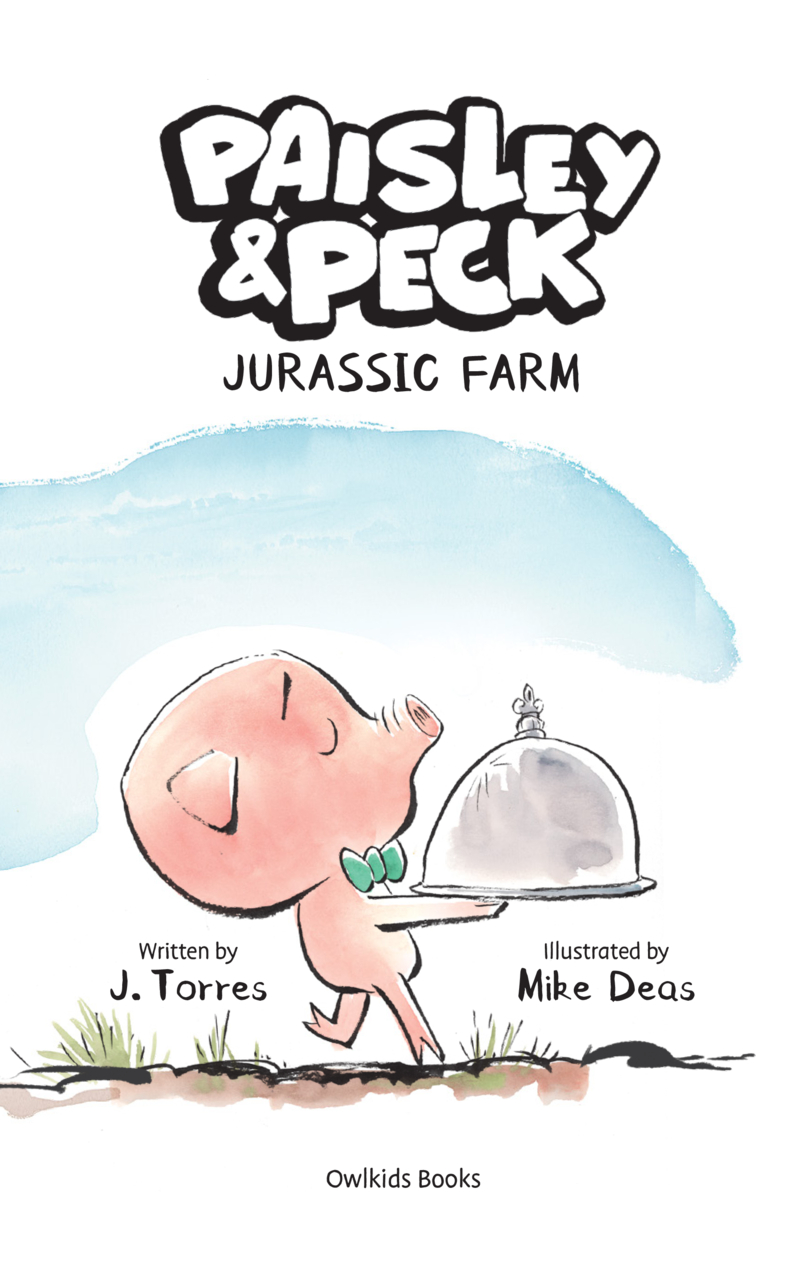 Paisley & Peck: Jurassic Farm book cover