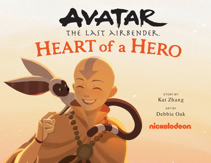 Avatar: The Last Airbender: Heart of a Hero book cover