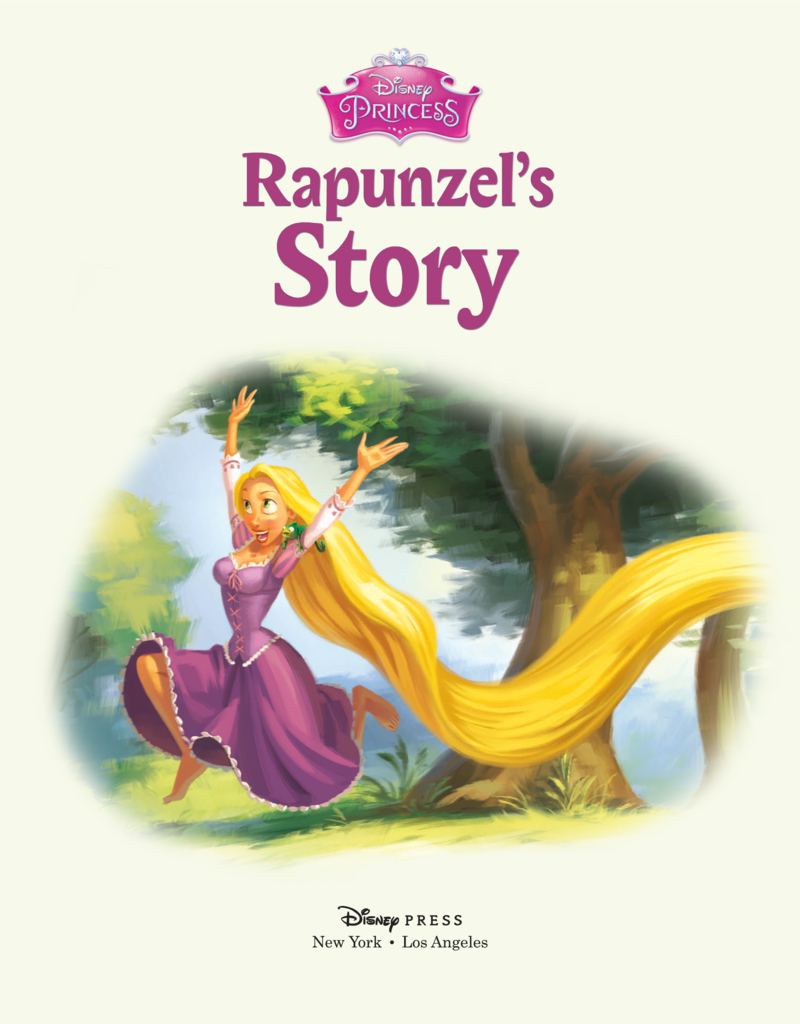 Rapunzel’s Story book cover