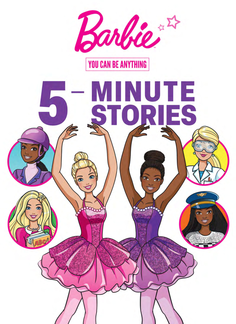 Barbie: You Can Be Anything 5-Minute Stories book cover