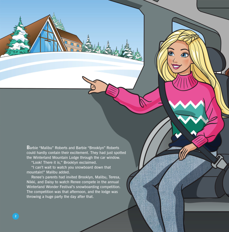 Barbie: Snow Much Fun! — page 1