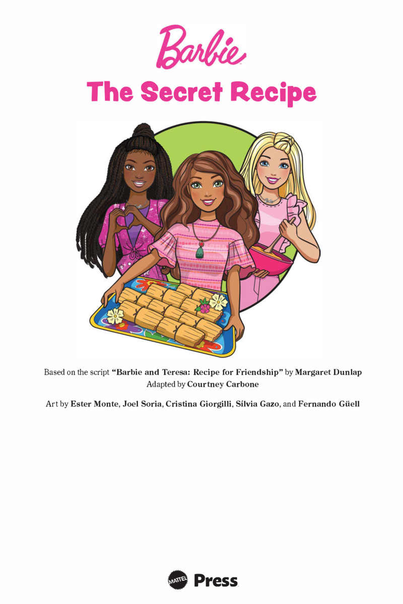 Barbie & Teresa: The Secret Recipe book cover