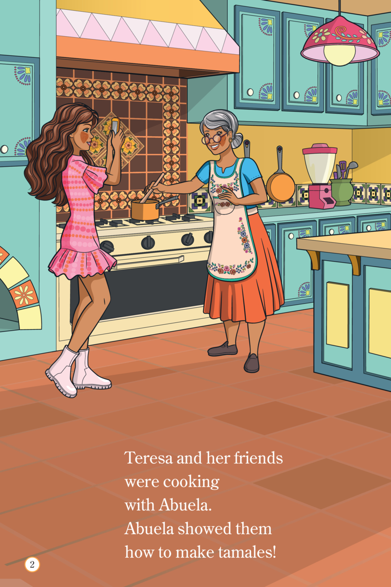 Barbie & Teresa: The Secret Recipe — page 1