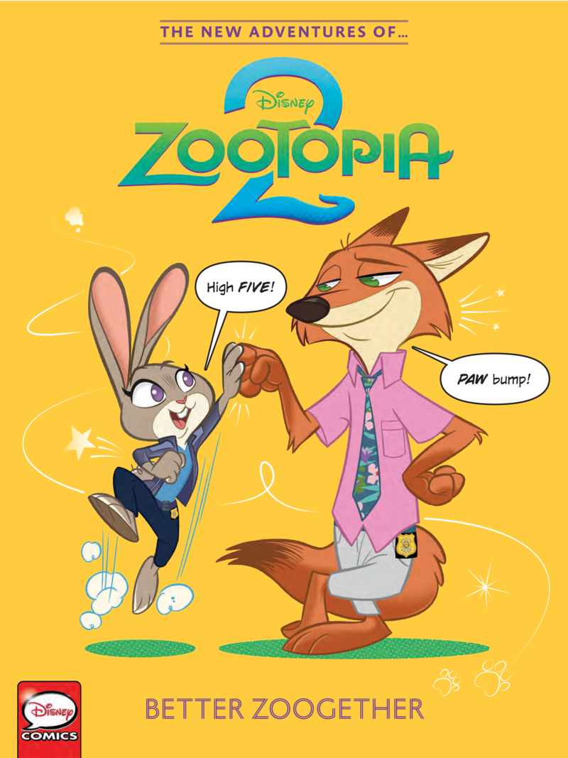 The New Adventures of Zootopia 2: Better Zoogether book cover