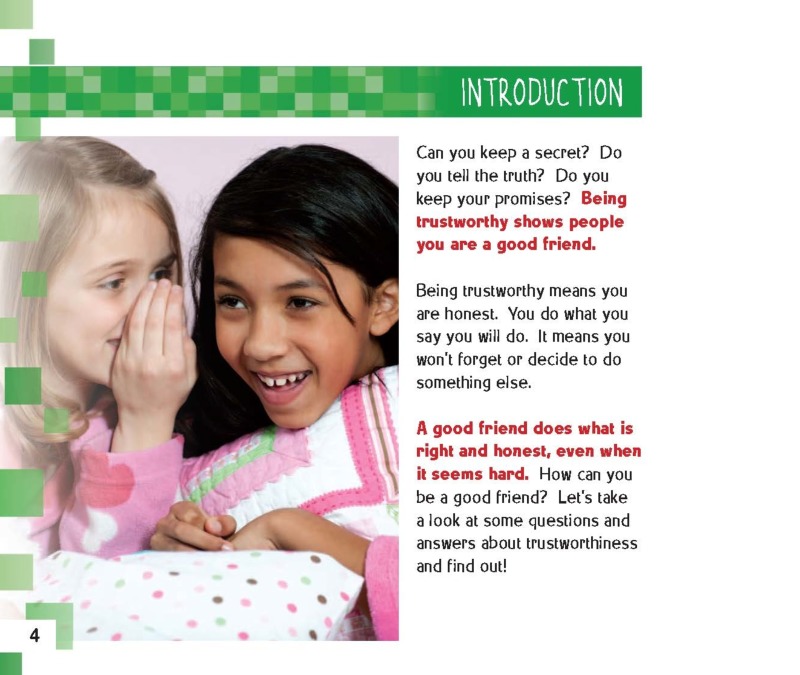 Am I a Good Friend?: A Book about Trustworthiness — page 1