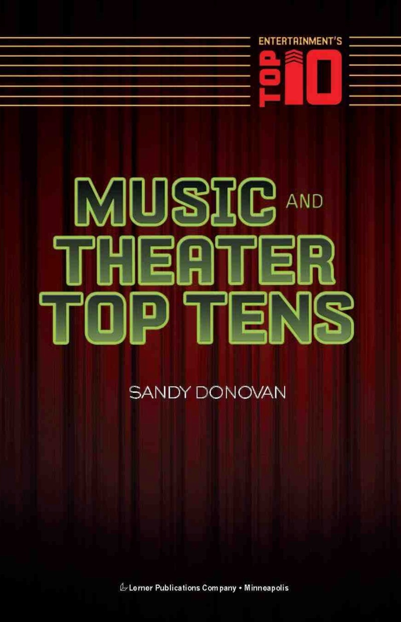 Music and Theater Top Tens book cover