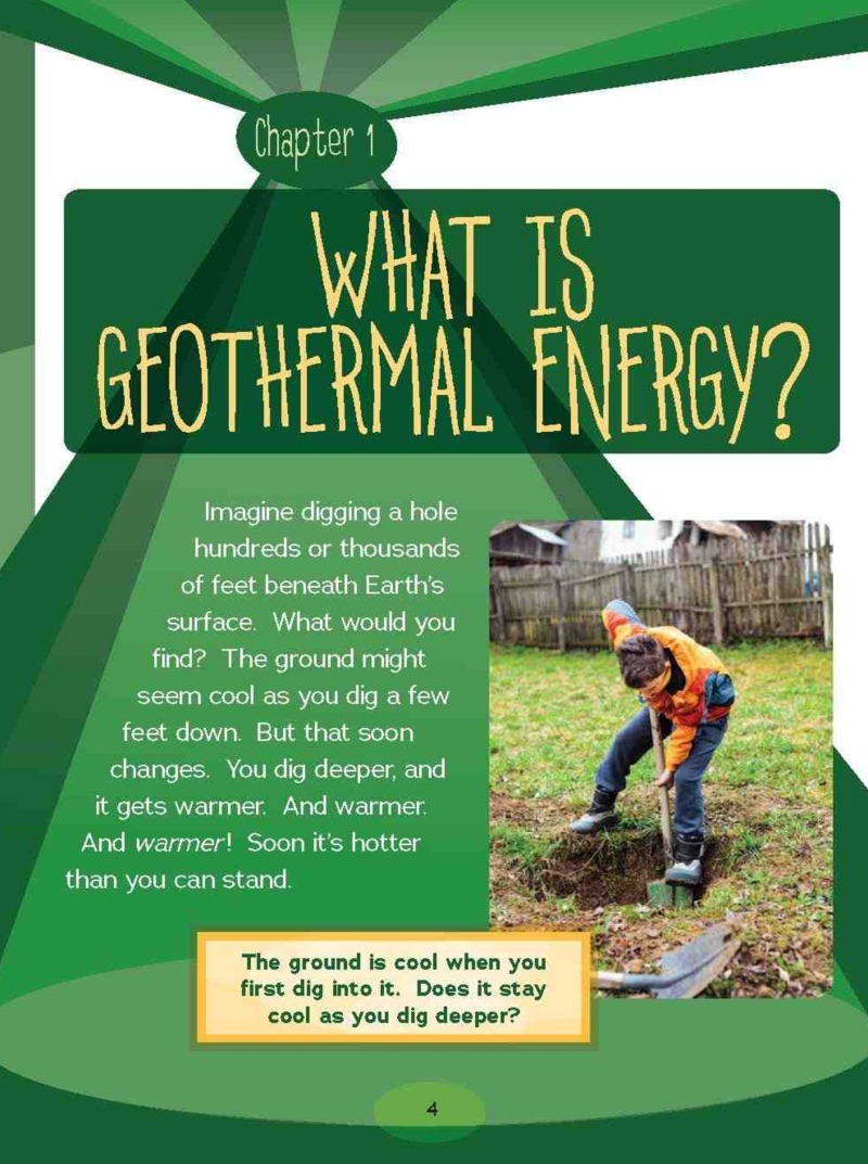 Finding Out about Geothermal Energy — page 1