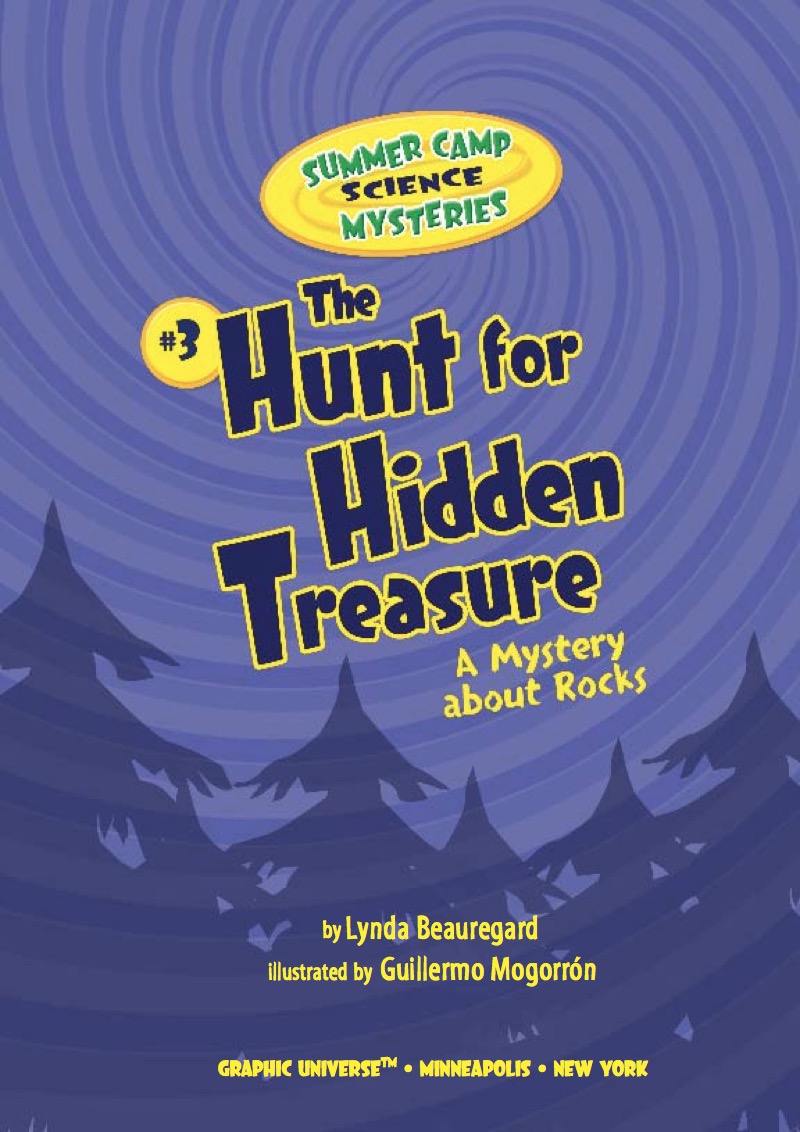 The Hunt for Hidden Treasure: A Mystery about Rocks book cover
