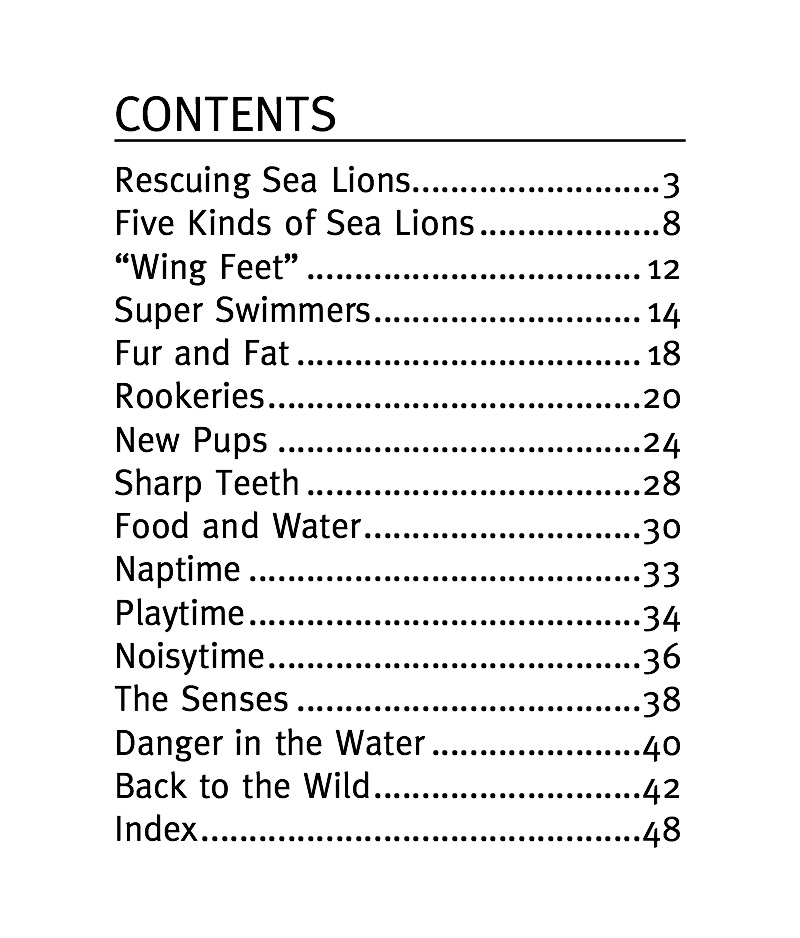 Sea Lion book cover
