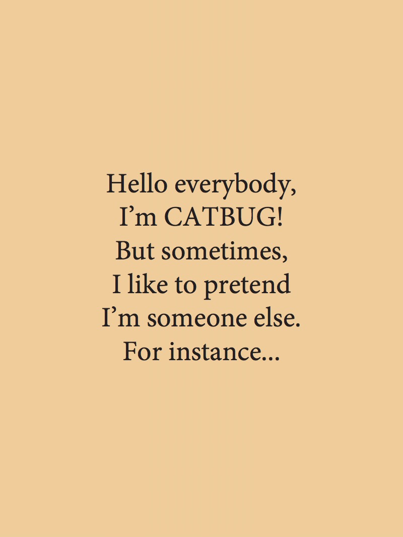 Catbug: If I Were... — page 1