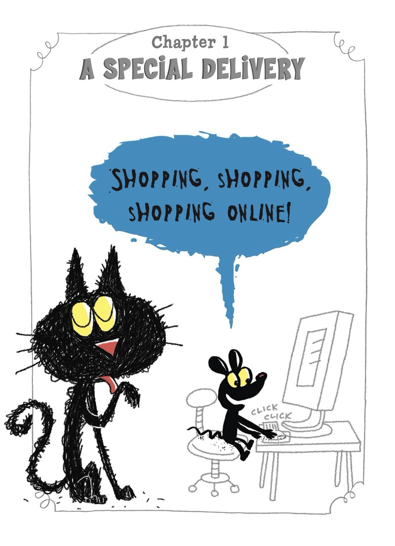 Scribbles and Ink: Out of the Box — page 1