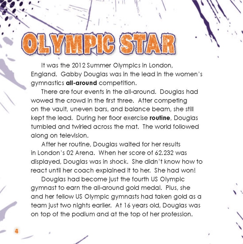 Awesome Athletes: Gabby Douglas — page 1