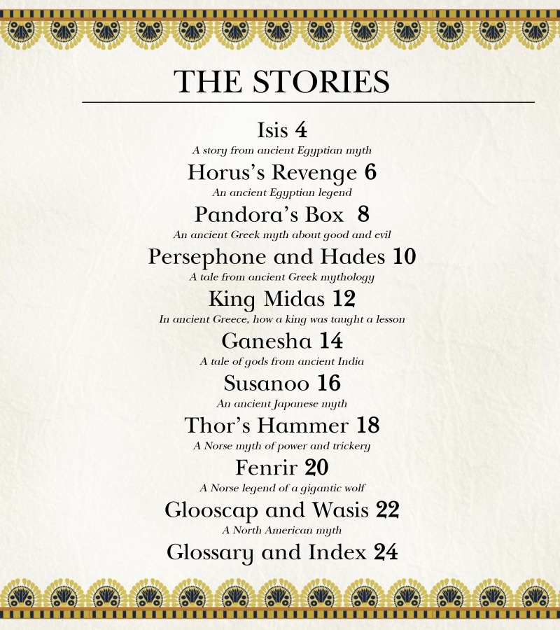 Ten of the Best God and Goddess Stories book cover
