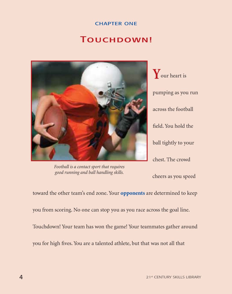 Real World Math: Sports, Football — page 1