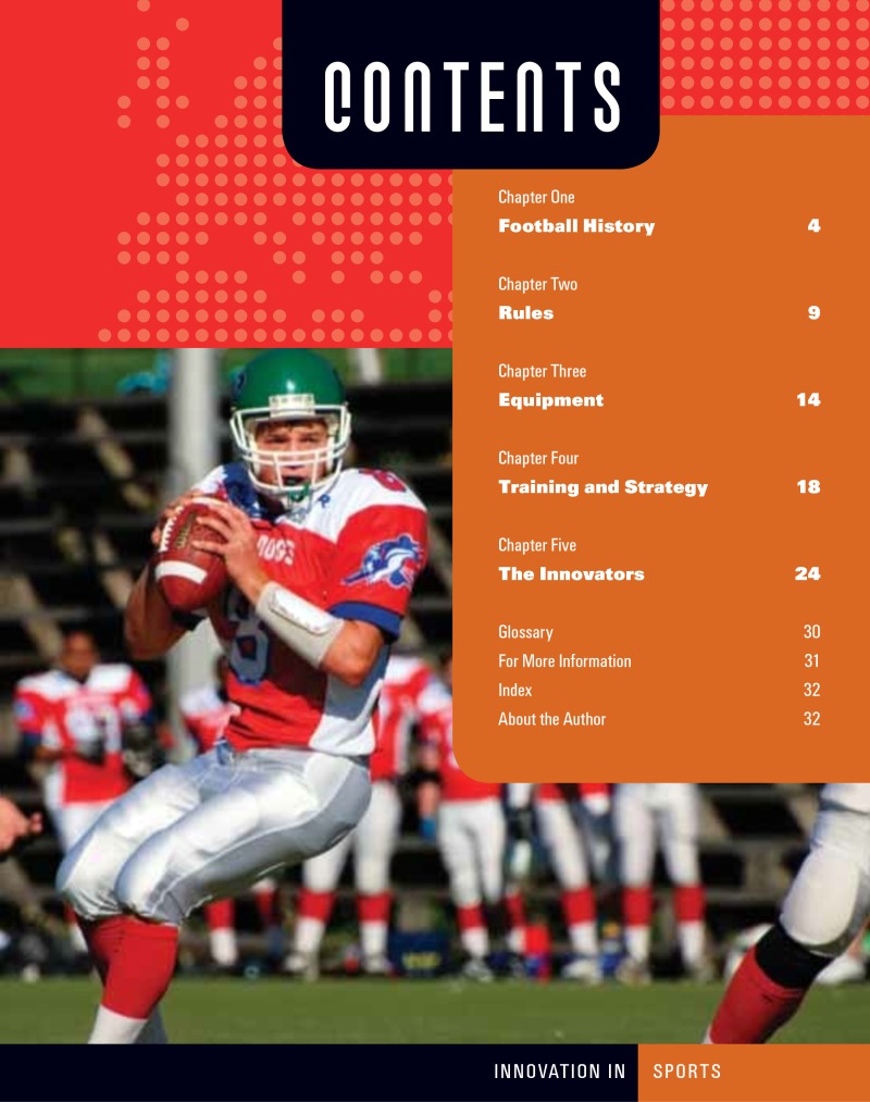 Innovation: Football book cover