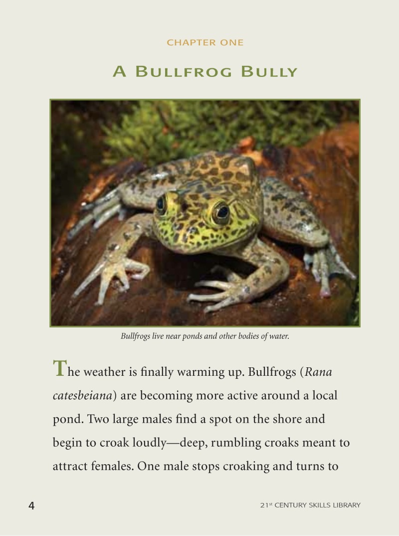 Animal Invaders: Bullfrog — page 1