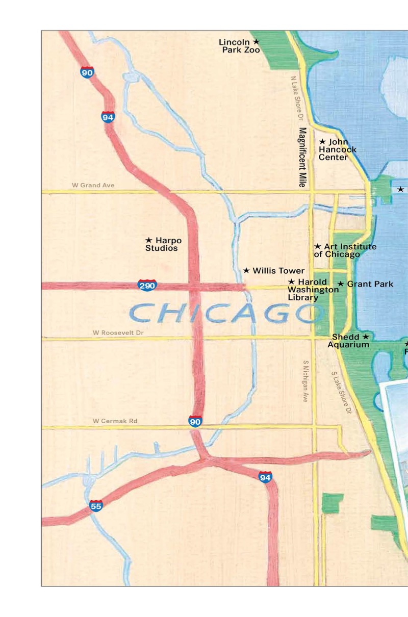 W is for Windy City: A Chicago Alphabet — page 1