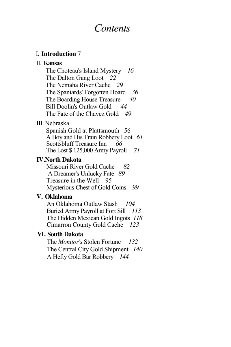 Buried Treasures of the Great Plains — page 1