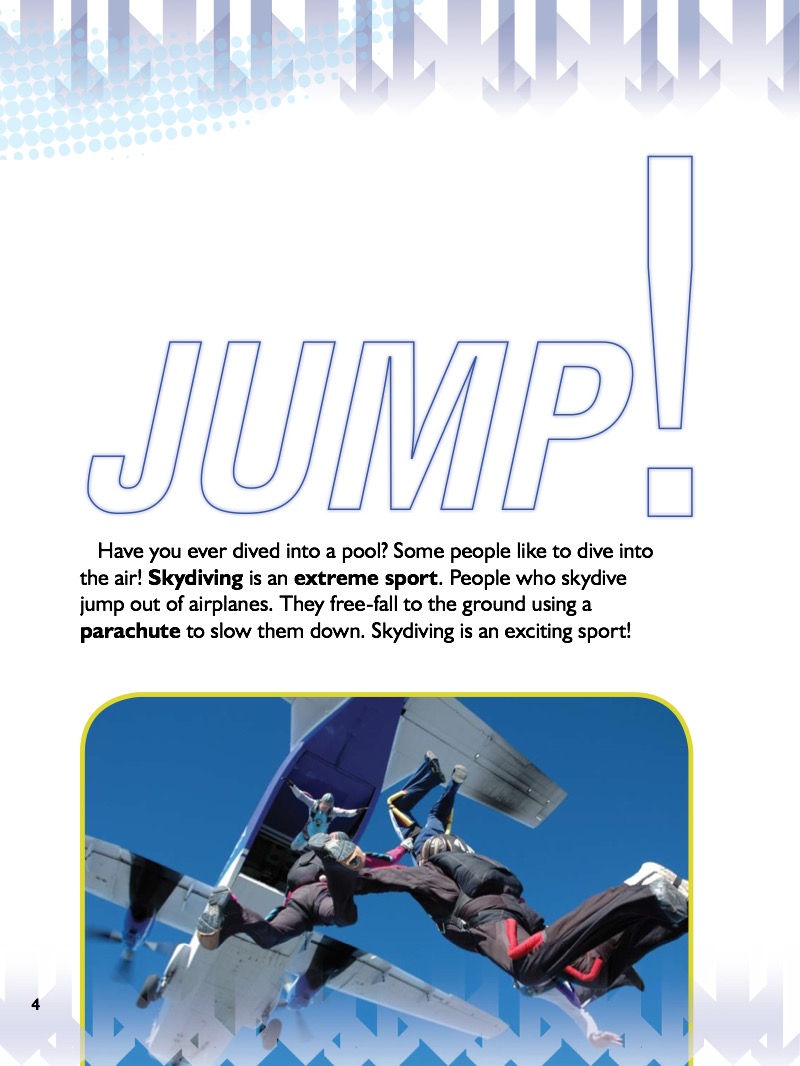Action Sports: Skydiving — page 1