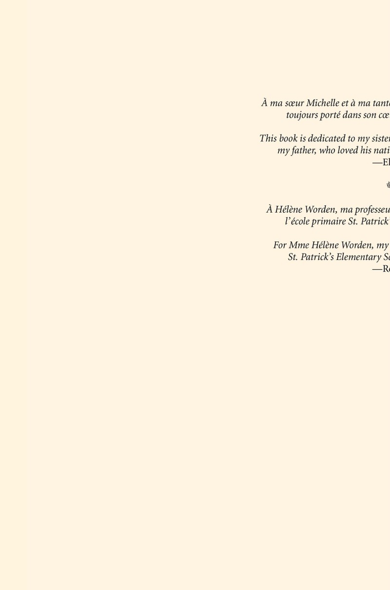 F is for French: A Quebec Alphabet — page 1