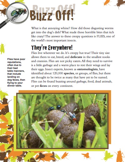 Buzz Off, Flies! — page 1