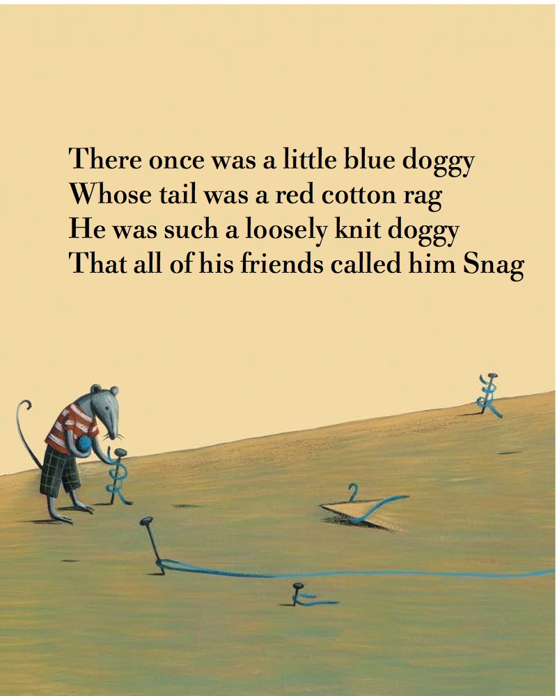 The Little Blue Doggy — page 1