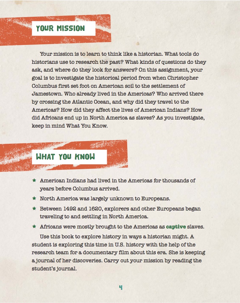 America: Three Worlds Meet — page 1