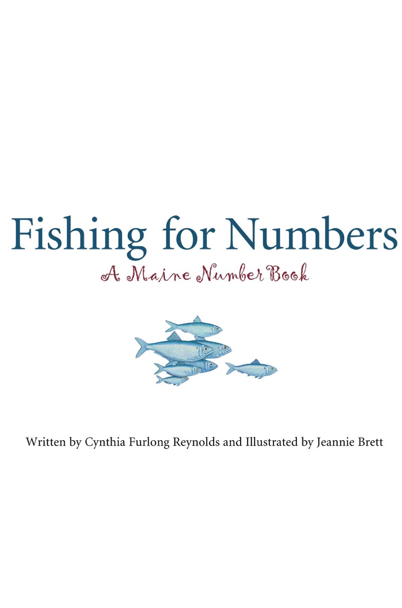 Fishing for Numbers: A Maine Number Book book cover