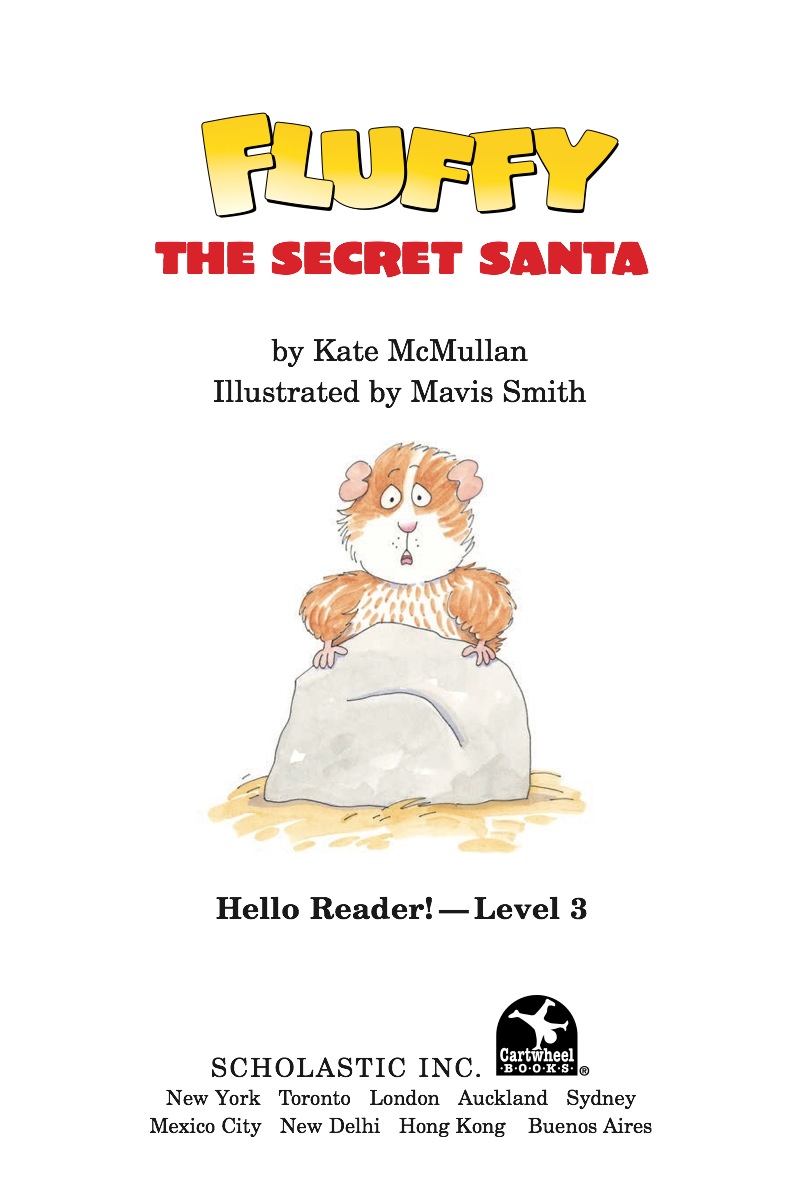 Fluffy, The Secret Santa book cover