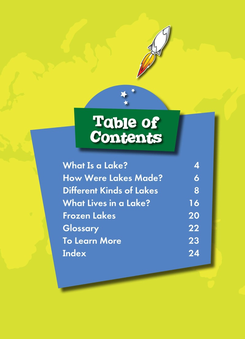 Lakes: Learning About the Earth book cover