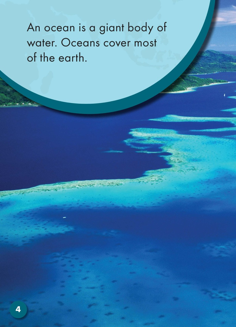Oceans: Learning About the Earth — page 1