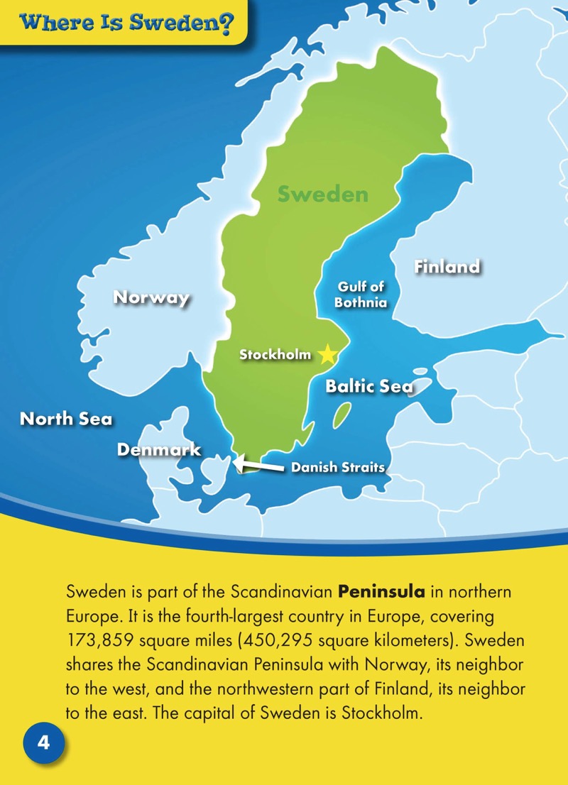 Exploring Countries: Sweden — page 1
